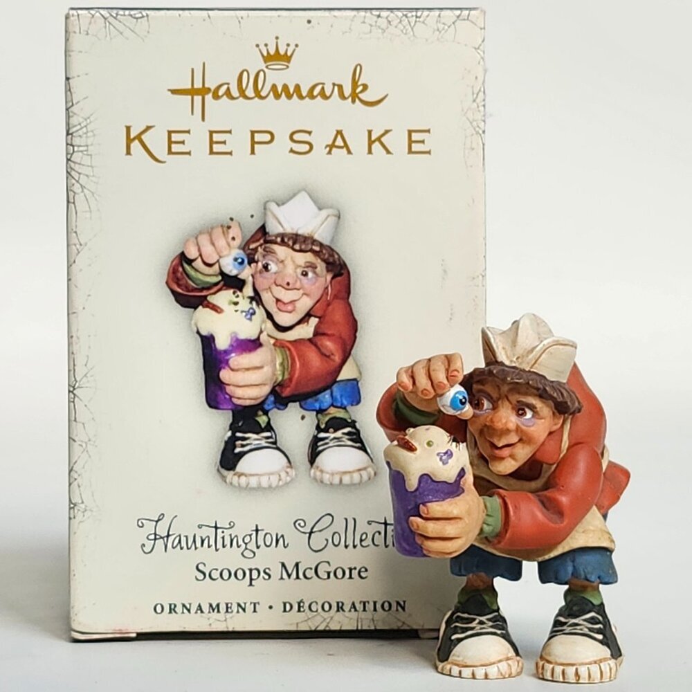 Hallmark Keepsake Ornament Scoops McGore Hauntington Collection 2005